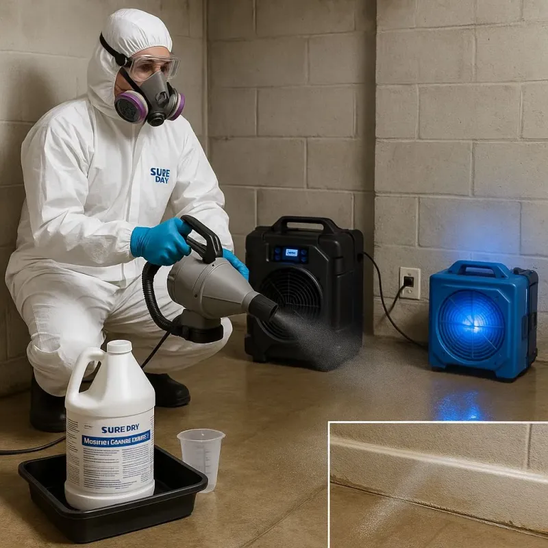 Sanitization and Odor Removal process in Litchfield, CT