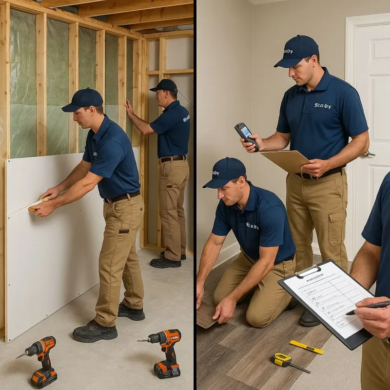 Repairs and Reconstruction process in Litchfield, CT